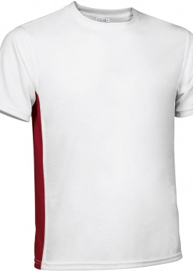 Τεχνικό T-Shirt LEOPARD Valento CAVALEOBR_kids White-Lotto Red