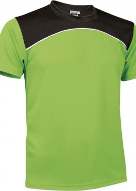 Τεχνικό T-Shirt MAURICE Valento CAVAMAUMB_kids Apple Green-White-Black