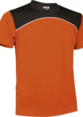Τεχνικό T-Shirt MAURICE Valento CAVAMAUNB_kids Fluo Orange-White-Black