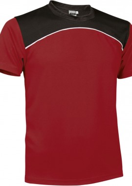 Τεχνικό T-Shirt MAURICE Valento CAVAMAURB_kids Lotto Red-White-Black