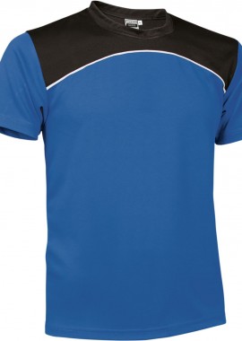 Τεχνικό T-Shirt MAURICE Valento CAVAMAUYB_kids Royal Blue-White-Black