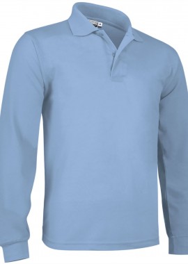 Μακρυμάνικο Polo Shirt PREDATOR Valento POVATOLCL Sky Blue