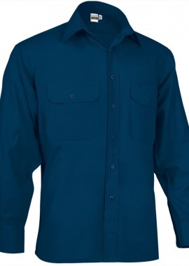 Μακρυμάνικο Πουκάμισο ACADEMY Valento CSVA2BLMR Orion Navy Blue