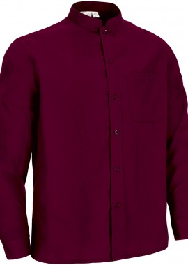 Μακρυμάνικο Πουκάμισο SOPRAN Valento CSVASOPGT Mahogany Garnet
