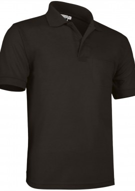 - Κοντομάνικο Polo Shirt HAWK Valento POVATOBNG Black