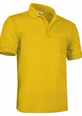 Κοντομάνικο Polo Shirt HAWK Valento POVATOBGS Sunflower Yellow
