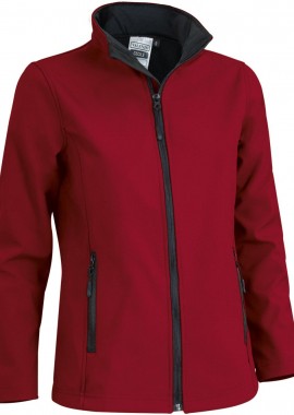 Γυναικείο Μπουφάν Softshell CECILE Valento CQVACECRJ Lotto Red