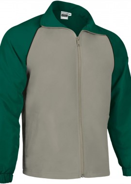 Αθλητικό μπουφάν MATCHPOINT Valento CQVAMATBB Bottle Green-Sand Beige-Black