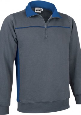 - Φούτερ THUNDER Valento SUVATHUGY Cement Grey-Royal Blue