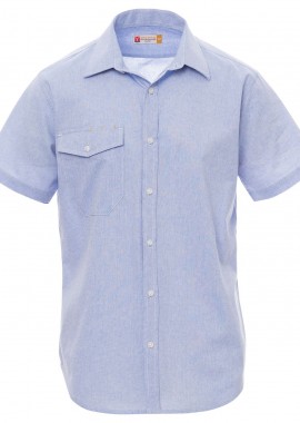 - Ανδρικό κοντομάνικο πουκάμισο SPECIALIST SUMMER PAYPER 08000844 Light Blue