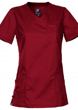 - Γυναικεία ιατρική μπλούζα VICTORIA BEUNIQUE 08001245 Bordeaux