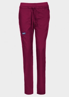 - Γυναικείο ιατρικό παντελόνι MR TAPERED WWE105 CHEROKEE 08001900 Burgundy
