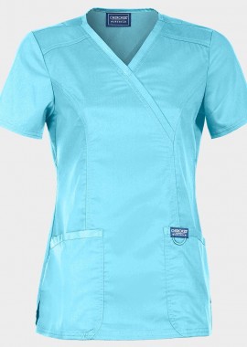 Γυναικεία ιατρική μπλούζα WRAP WWE610 CHEROKEE 08001942 Turquoise