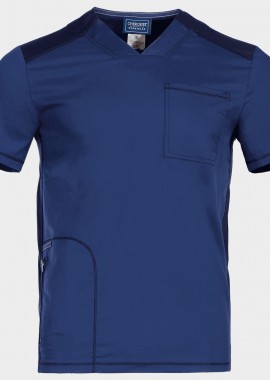 - Ιατρική μπλούζα V-NECK DARK BLULE WWE603. Men's CHEROKEE 08001933 Blue