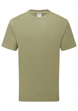 Pure Cotton T-Shirt Fruit of the Loom 061362 Classic Olive