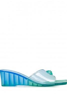 Πλατφόρμες-Flatforms γυναικεία Kurt Geiger Μπλε 5613389979 Maddison Wedge Mule 262