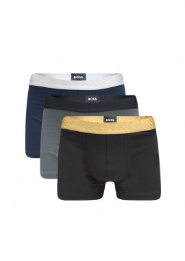BOSS - ΑΝΔΡΙΚΟ ΕΣΩΡΟΥΧΟ BOSS Trunk 3P MetallicM G ΠΟΛΥΧΡΩΜΟ