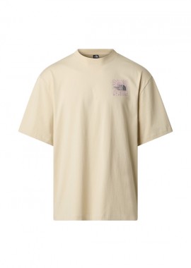 ΑΝΔΡΙΚΟ T-SHIRT THE NORTH FACE SUN OVERSIZE ΚΟΝΤΟΜΑΝΙΚΟ ΜΠΕΖ