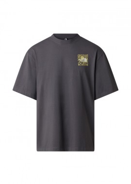 ΑΝΔΡΙΚΟ T-SHIRT THE NORTH FACE SUN OVERSIZE ΚΟΝΤΟΜΑΝΙΚΟ ΑΝΘΡΑΚΙ