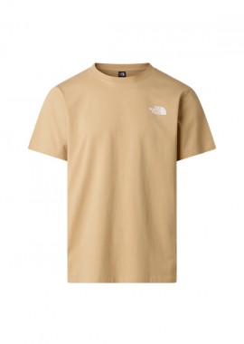 NORTH FACE - ΑΝΔΡΙΚΟ T-SHIRT THE NORTH FACE NORTH FACES ΚΟΝΤΟΜΑΝΙΚΟ ΑΝΟΙΧΤΟ ΚΑΦΕ