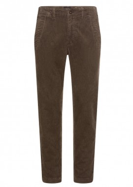 ΑΝΔΡΙΚΟ ΠΑΝΤΕΛΟΝΙ CAMEL ACTIVE CHINO REGULAR CORDUROY ΚΑΝΟΝΙΚΗ ΓΡΑΜΜΗ ΣΚΟΥΡΟ ΚΑΦΕ