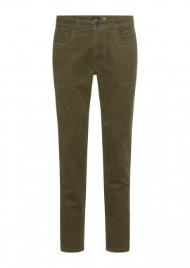 ΑΝΔΡΙΚΟ ΠΑΝΤΕΛΟΝΙ CAMEL ACTIVE 5-POCKET REGULAR BROKEN CORDUROY ΚΑΝΟΝΙΚΗ ΓΡΑΜΜΗ ΠΡΑΣΙΝΟ