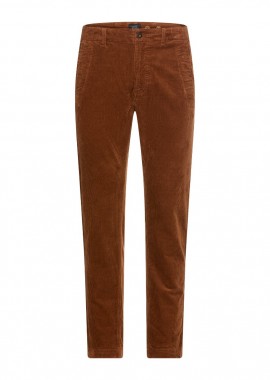 ΑΝΔΡΙΚΟ ΠΑΝΤΕΛΟΝΙ CAMEL ACTIVE CHINO REGULAR CORDUROY ΚΑΝΟΝΙΚΗ ΓΡΑΜΜΗ ΠΟΡΤΟΚΑΛΙ/ΚΑΦΕ
