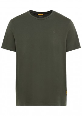 ΑΝΔΡΙΚΟ ΚΟΝΤΟΜΑΝΙΚΟ T-SHIRT ΚΑΝΟΝΙΚΗ ΓΡΑΜΜΗ ΠΡΑΣΙΝΟ