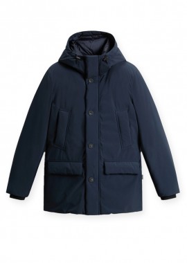 ΑΝΔΡΙΚΟ ΜΠΟΥΦΑΝ CLOUD ARCTIC PARKA WOOLRICH ΚΑΝΟΝΙΚΗ ΓΡΑΜΜΗ ΜΠΛΕ