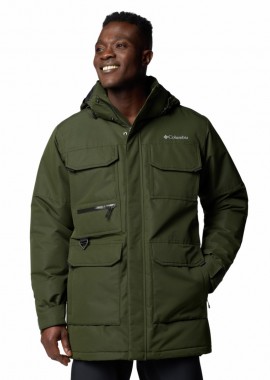 COLUMBIA - ΑΝΔΡΙΚΟ ΜΠΟΥΦΑΝ LANDROAMER™ II PARKA COLUMBIA ΚΑΝΟΝΙΚΗ ΓΡΑΜΜΗ ΠΡΑΣΙΝΟ