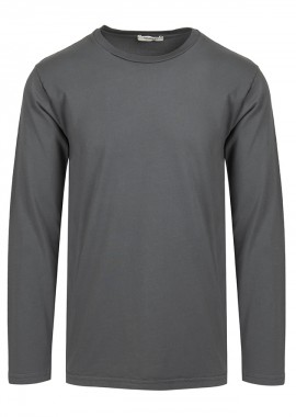 CROSSLEY - ΑΝΔΡΙΚΟ ΜΑΚΡΥΜΑΝΙΚΟ T-SHIRT HASTT ΚΑΝΟΝΙΚΗ ΓΡΑΜΜΗ ΓΚΡΙ