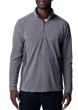 COLUMBIA - ΑΝΔΡΙΚΗ ΜΠΛΟΥΖΑ KLAMATH RANGE™ II HALF ZIP FLEECE COLUMBIA ΚΑΝΟΝΙΚΗ ΓΡΑΜΜΗ ΓΚΡΙ