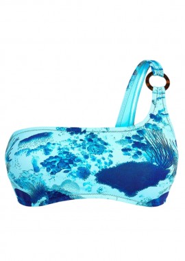 ΓΥΝΑΙΚΕΙΟ ΜΑΓΙΟ VILEBREQUIN CORAL REEF ΜΠΙΚΙΝΙ TOP ΓΑΛΑΖΙΟ