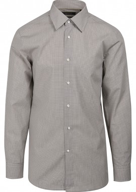 BOSS - ΑΝΔΡΙΚΟ ΠΟΥΚΑΜΙΣΟ ΜΑΚΡΥΜΑΝΙΚΟ L-HAYS-KENT-C1-243 ΣΕ SLIM FIT ΣΚΟΥΡΟ ΜΠΛΕ