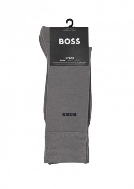 BOSS - ΑΝΔΡΙΚΕΣ ΚΑΛΤΣΕΣ BOSS 2P RS BAMBOO ΑΝΟΙΧΤΟ ΓΚΡΙ