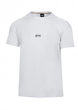 ΑΝΔΡΙΚΟ T-SHIRT BOSS RN ΠΡΟΣΤΑΣΙΑ UPF ΕΚΡΟΥ