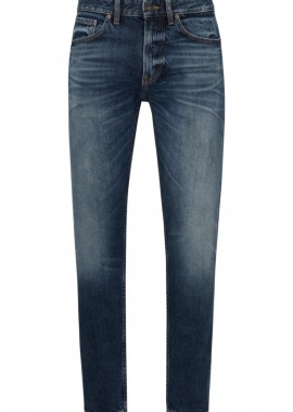 ΑΝΔΡΙΚΟ DENIM ΠΑΝΤΕΛΟΝΙ ΚΑΝΟΝΙΚΗ ΓΡΑΜΜΗ ΣΚΟΥΡΟ ΜΠΛΕ