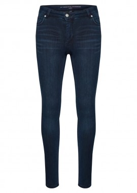 MY ESSENTIAL WARDROBE - ΓΥΝΑΙΚΕΙΟ ΠΑΝΤΕΛΟΝΙ MY ESSENTIAL THE CELINA DENIM SKINNY ΓΡΑΜΜΗ ΜΠΛΕ