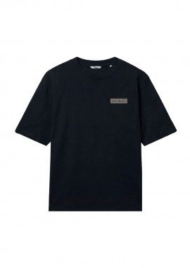 NIKBEN - ΑΝΔΡΙΚΟ T-SHIRT NIKBEN DESERT BAR ΜΕ ΤΥΠΩΜΑ ΑΝΘΡΑΚΙ