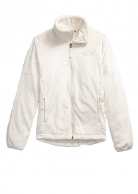 NORTH FACE - ΓΥΝΑΙΚΕΙO ΦΟΥΤΕΡ ΖΑΚΕΤΑ FLEECE THE NORTH FACE OSITO ΚΑΝΟΝΙΚΗ ΓΡΑΜΜΗ ΕΚΡΟΥ