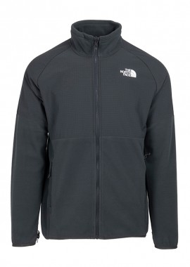 NORTH FACE - ΑΝΔΡΙΚΟ ΦΟΥΤΕΡ ΖΑΚΕΤΑ FLEECE THE NORTH FACE GLACIER HEAVYWEIGHT FULL ZIP ΚΑΝΟΝΙΚΗ ΓΡΑΜΜΗ ΑΝΘΡΑΚΙ/ΜΑΥΡΟ