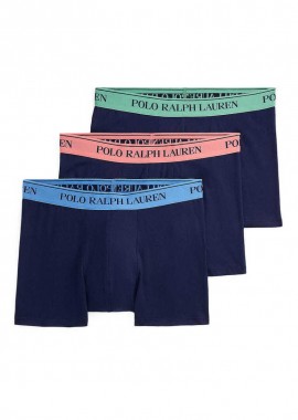 POLO RALPH LAUREN - ΑΝΔΡΙΚΟ ΕΣΩΡΟΥΧΟ CLASSIC TRUNK 3-PACK POLO RALPH LAUREN ΠΟΛΥΧΡΩΜΟ