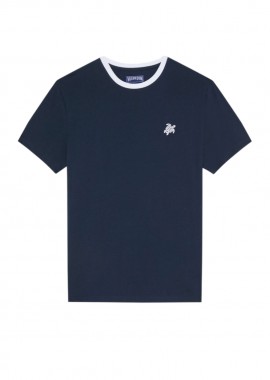 ΑΝΔΡΙΚΟ T-SHIRT VILEBREQUIN ΣΚΟΥΡΟ ΜΠΛΕ
