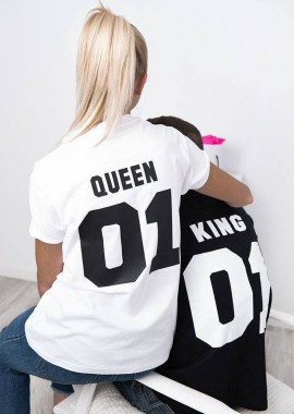 KING & QUEEN T-SHIRT set
