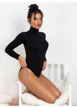 ΜΑΥΡΟ ΖΙΒΑΓΚΟ ΚΟΡΜΑΚΙ- HI NECK