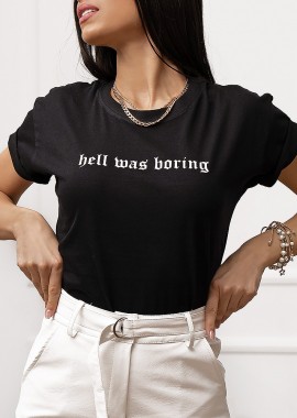 HELL BLACK TSHIRT