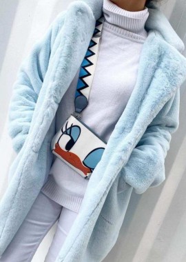 NOELLE BABY BLUE FUR