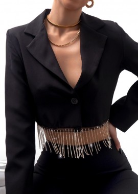 ΜΑΥΡΟ ΚΡΟΠ ΣΑΚΑΚΙ- KRISTI