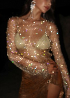 ΧΡΥΣΗ ΜΠΛΟΥΖΑ ΔΙΧΤΥ ΜΕ ΣΤΡΑΣ - GAIA