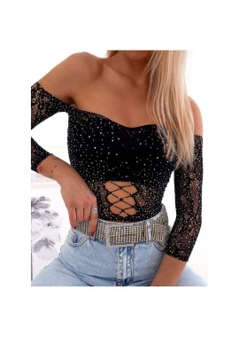 ΜΑΥΡΗ ΜΠΛΟΥΖΑ ΔΙΧΤΥ- LUANA